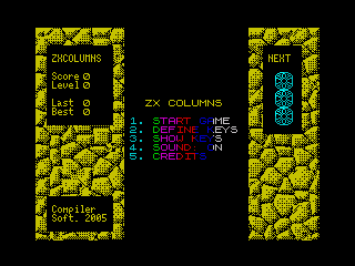 ZX Columns screenshot #2